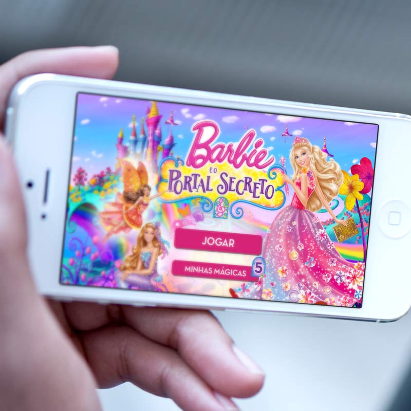 App Barbie e o Portal Secreto