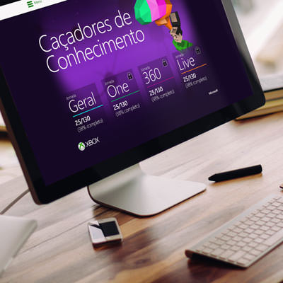 Plataforma de Treinamento Gamificada Microsoft