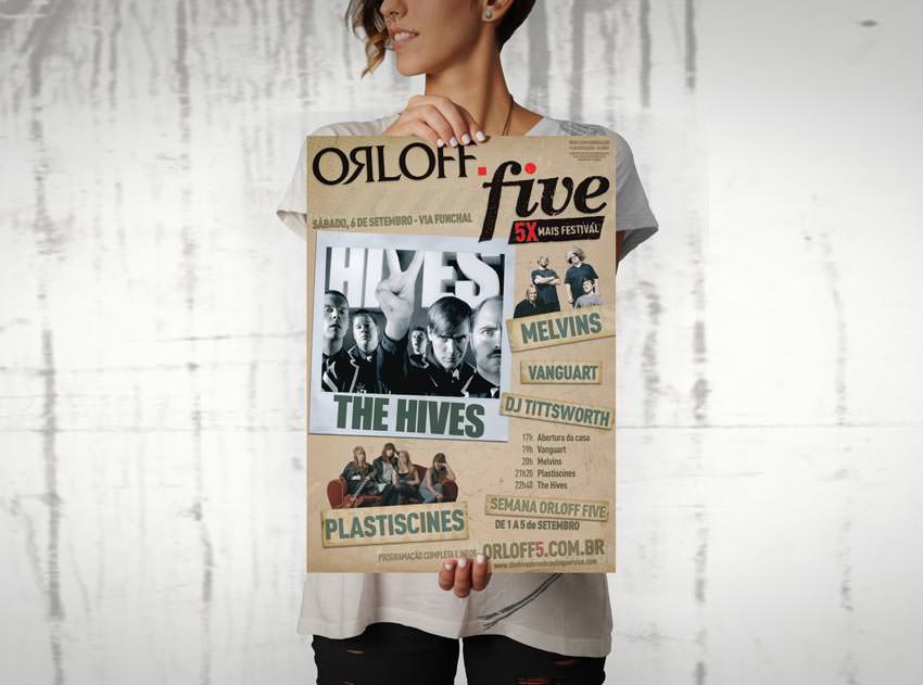 Cartaz Orloff Five